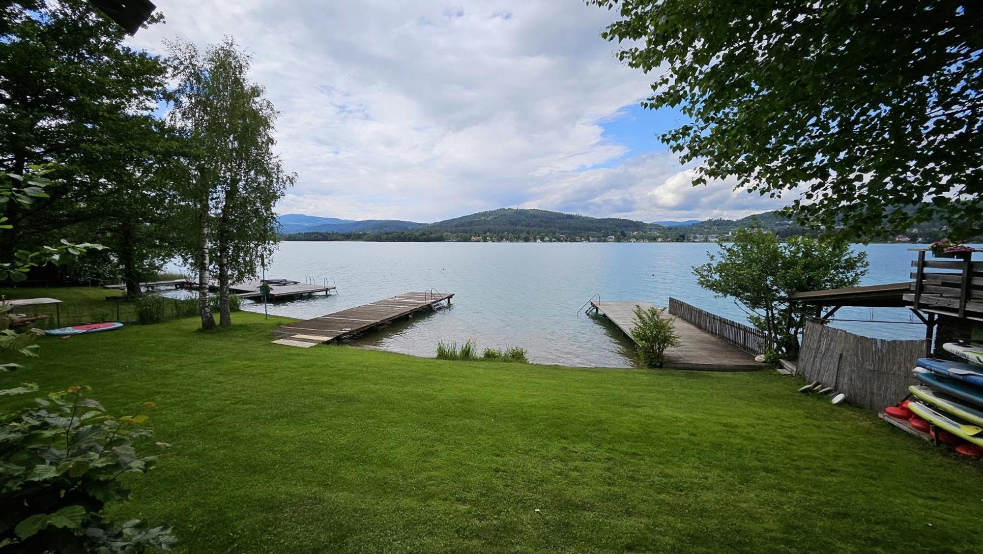 "Casa Antonio" 3 Gehminuten Strandbad Sekirn, Inkl Seezugang المظهر الخارجي الصورة